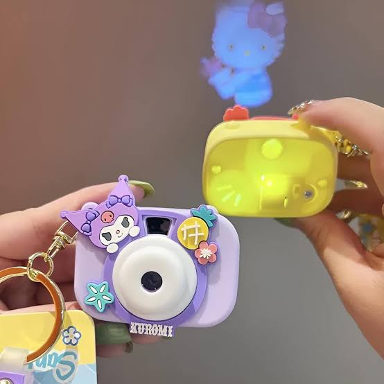 Projection Camera Keychain