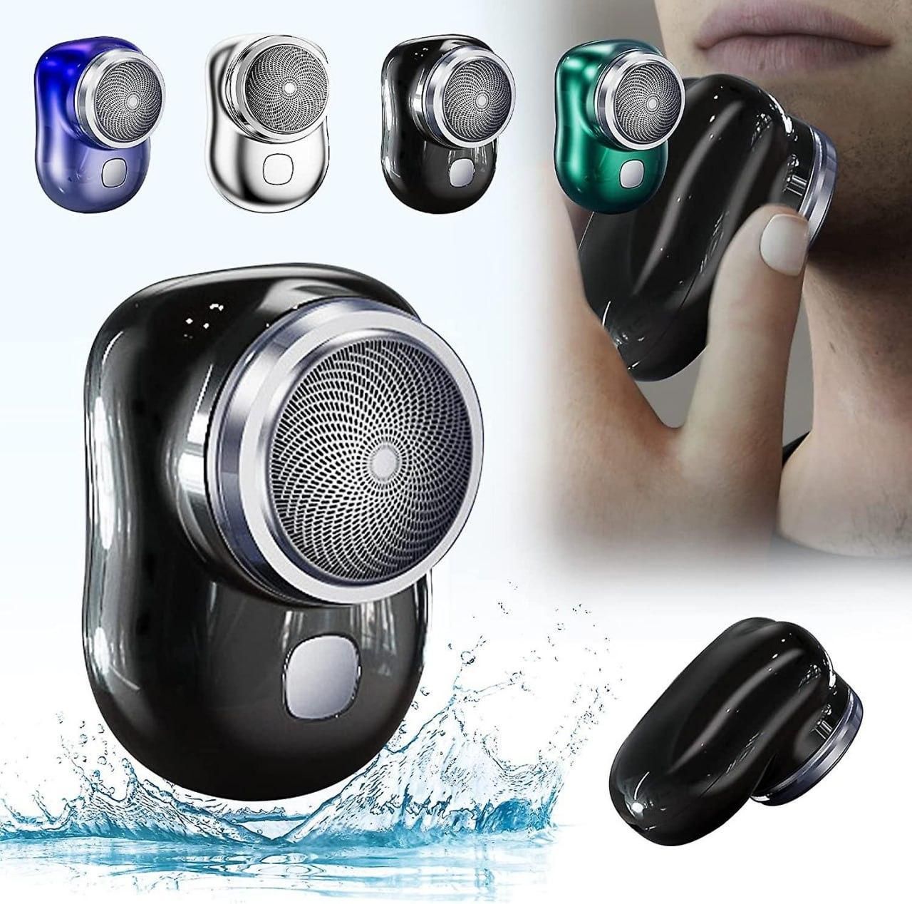 Mini Electric Shaver, Mini Electric Razor Shavers For Men, Rechargeable Shaver Easy One-Button Use