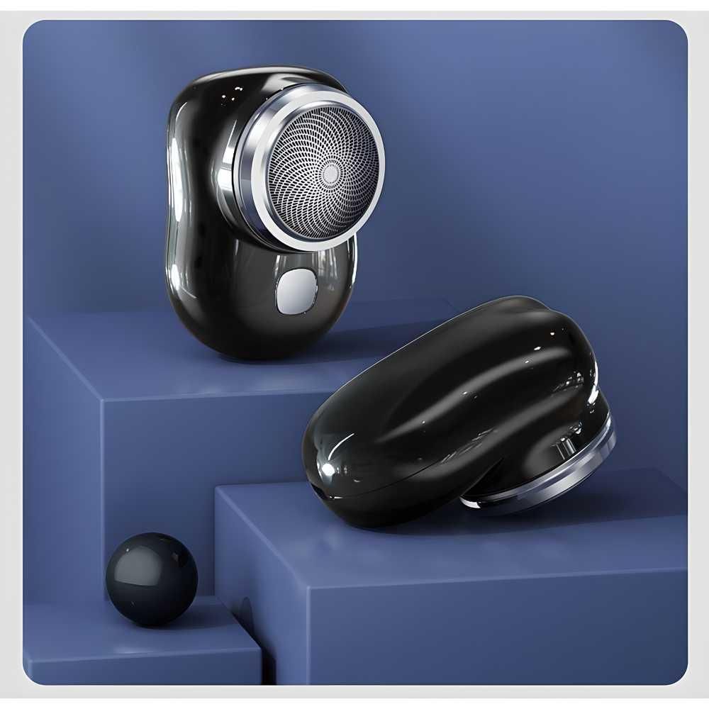 Mini Electric Shaver, Mini Electric Razor Shavers For Men, Rechargeable Shaver Easy One-Button Use